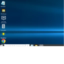 Windows 10 simple simulator icon