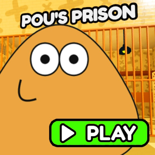 POU'S PRISON RUN OBBY official Roblox game thumbnail