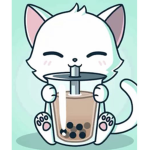 Lily Boba cat group bye-bye