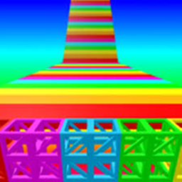 Parkour rainbow Obby 50 Stages 🌈
