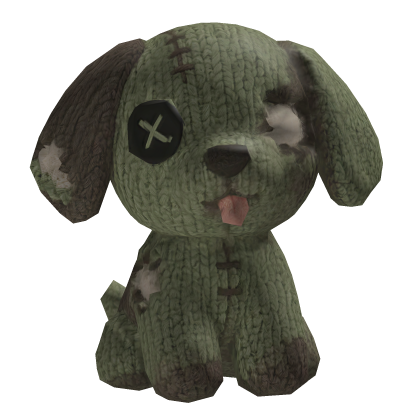 Knitted Zombie Dog 