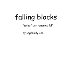 Falling Blocks