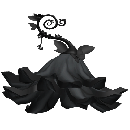 Dark Blue Fantasy Fairy Bell Flower