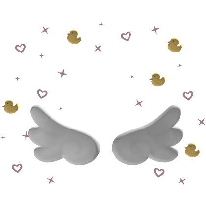 Angel Wings and Ducks Hearts Aura