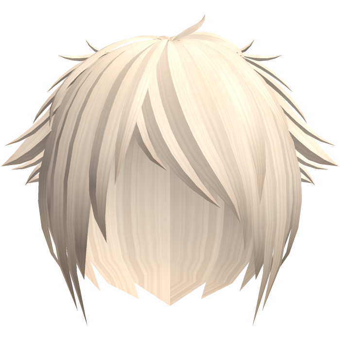 Cute emo messy blonde hair with tuff