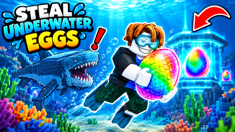 Steal Underwater Eggs