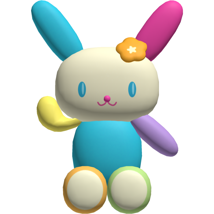 Kitty Usahana Bunny Plushie