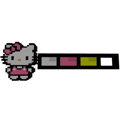 Hello Kitty 8‑bit PS Bar (Pink Addon) | Roblox Item - Rolimon's
