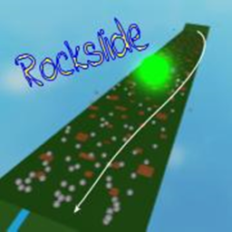 Chaotic rockslide