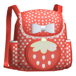 ♡ FREE Strawberry Polka Dot Backpack