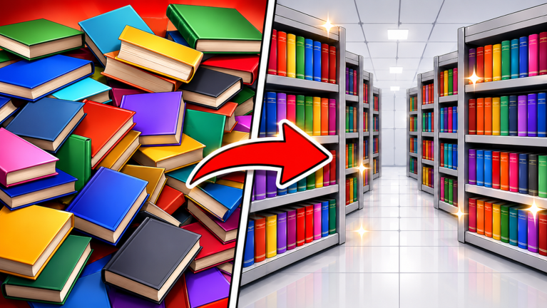 Clean The Library 📖[GIANT MAP!] screenshot 2