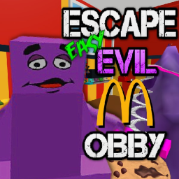 Escape Evil Grimace's McDonalds Obby [Easy Mode]
