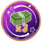 3x Cash!