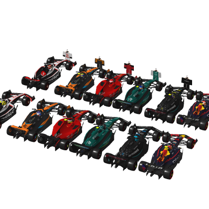 Racer Pack Cars Uniform Speed Racing F1