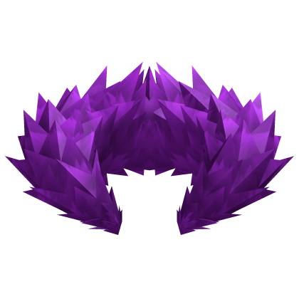 Purple Fur Collar