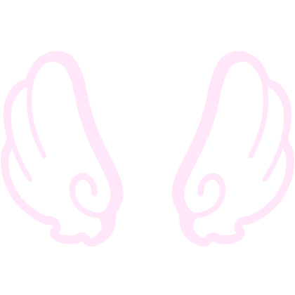 ♡ pink wings