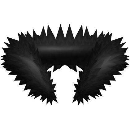 Neck Fur Black Forsaken Large Collar Grunge Winter thumbnail