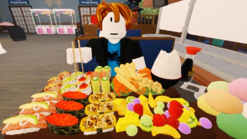 🎆🍣 Conveyor Sushi Restaurant ASMR