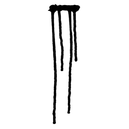 Small Black Spray Paint Drip Roblox decal