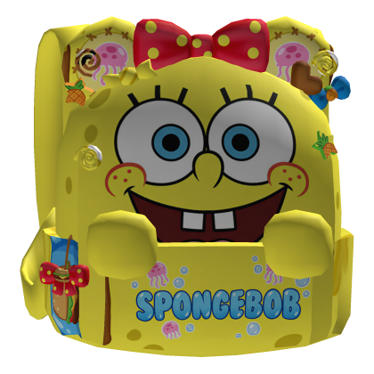 Cute Kawaii Sponge-bob Backpack (3.0)