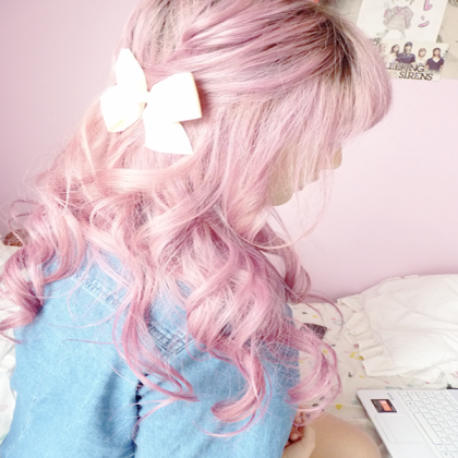 PINK HAIR Roblox decal