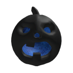 Midnight Pumpkin Head