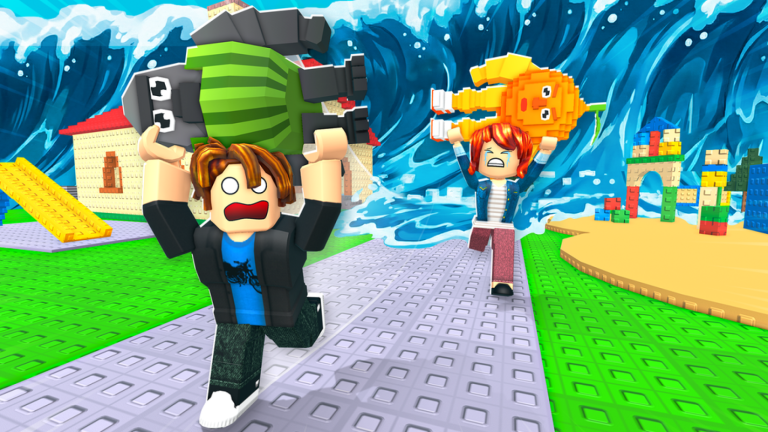 Save Brainrots From a Tsunami! screenshot 3