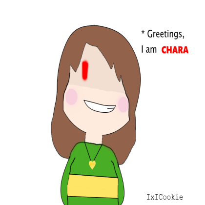 (UNDERTALE) Chara Drawing Roblox decal