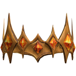 Sovereign Gold Sunburst Crown
