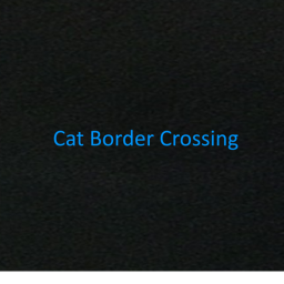 Cat border crossing