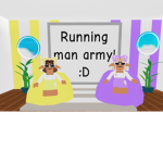 Running man army