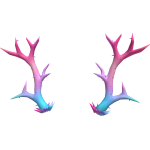 Cotton Candy Antlers