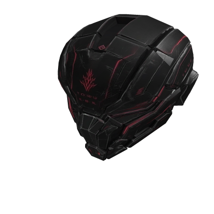Obsidian Red Mask