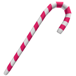 Pink Lootbloc Back Candycane