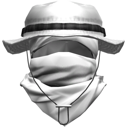 White Balaclava Fisher Hat  Roblox item