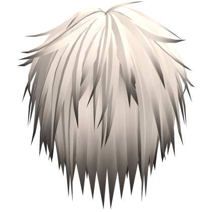 Unkept Spiky Vkei Anime Boy Hair (Blonde to Black) Roblox item