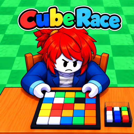 [ 🧠 ] Cube Race  Roblox game