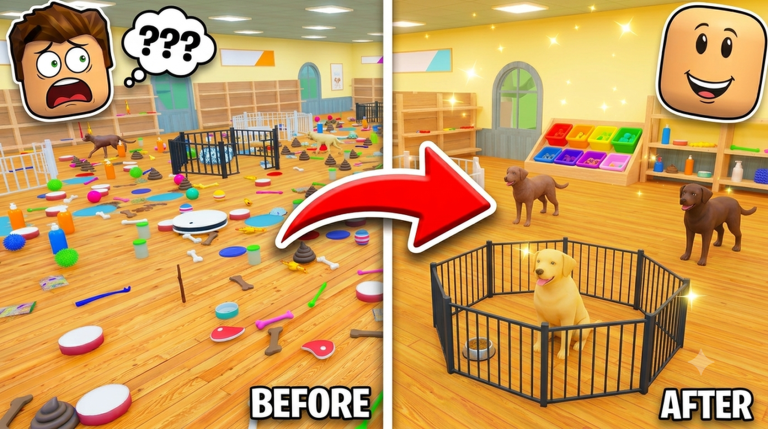 Clean the Animal Daycare!