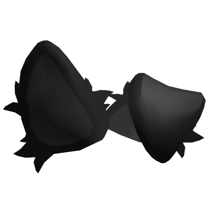 Black Pointy and Floppy Dog Ears