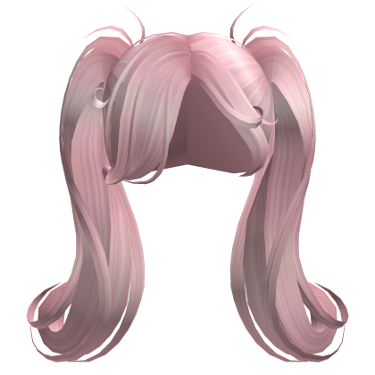 ♡ Swirly Shy Pigtails in Pink