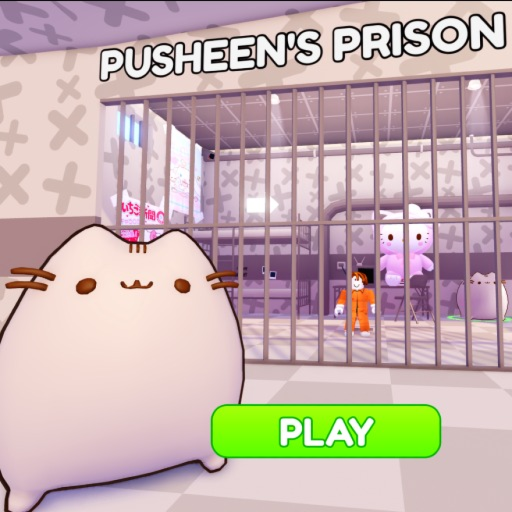PUSHEEN'S PRISON RUN! (Obby) official Roblox game thumbnail