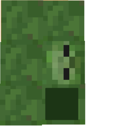 minecraft zombie head texture for cube Roblox decal