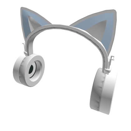 MYA Cat Headphone Light Blue White
