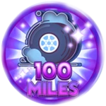 100 Miles Roblox badge thumbnail