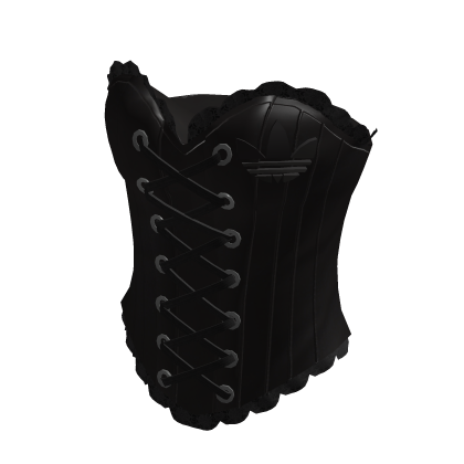 adidas Corset Top Black thumbnail