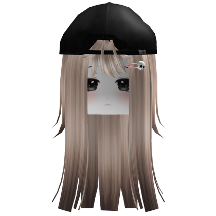 Honey Blonde Cute Hair With Cap