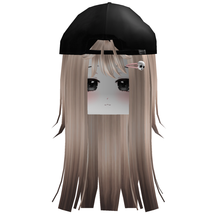 Honey Blonde Cute Hair With Cap