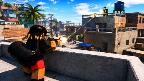 [5.0M🔥] RIO Combat - Échange de tirs dans le favela PVP 