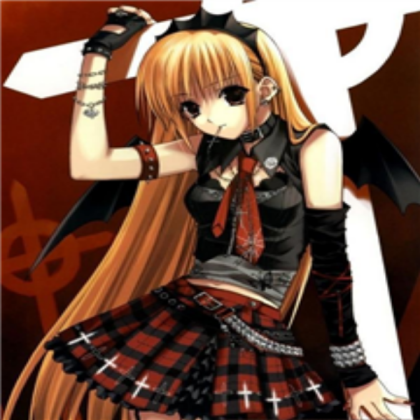 Goth Girl Roblox decal