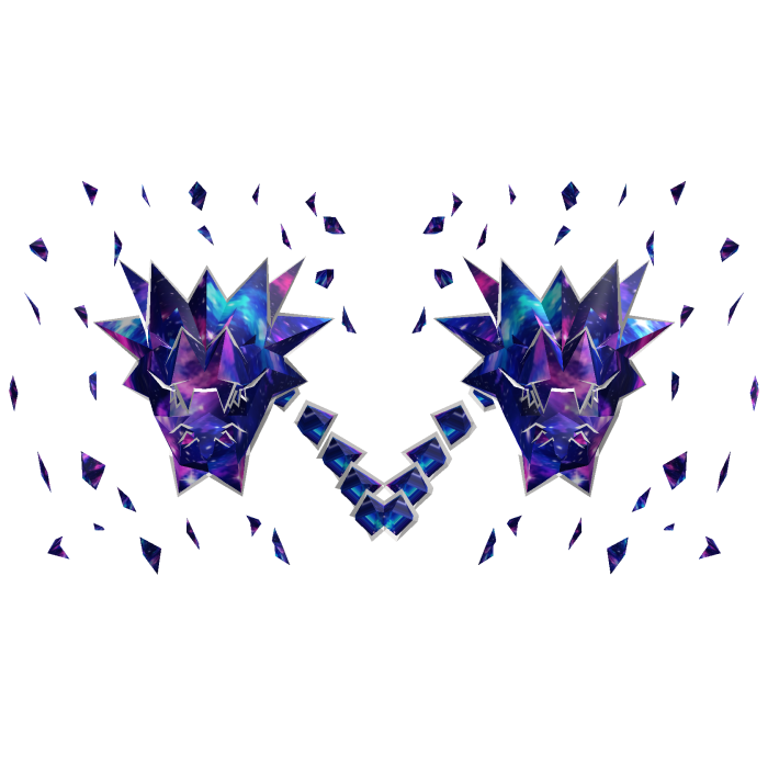 Galaxy Dragon Heads